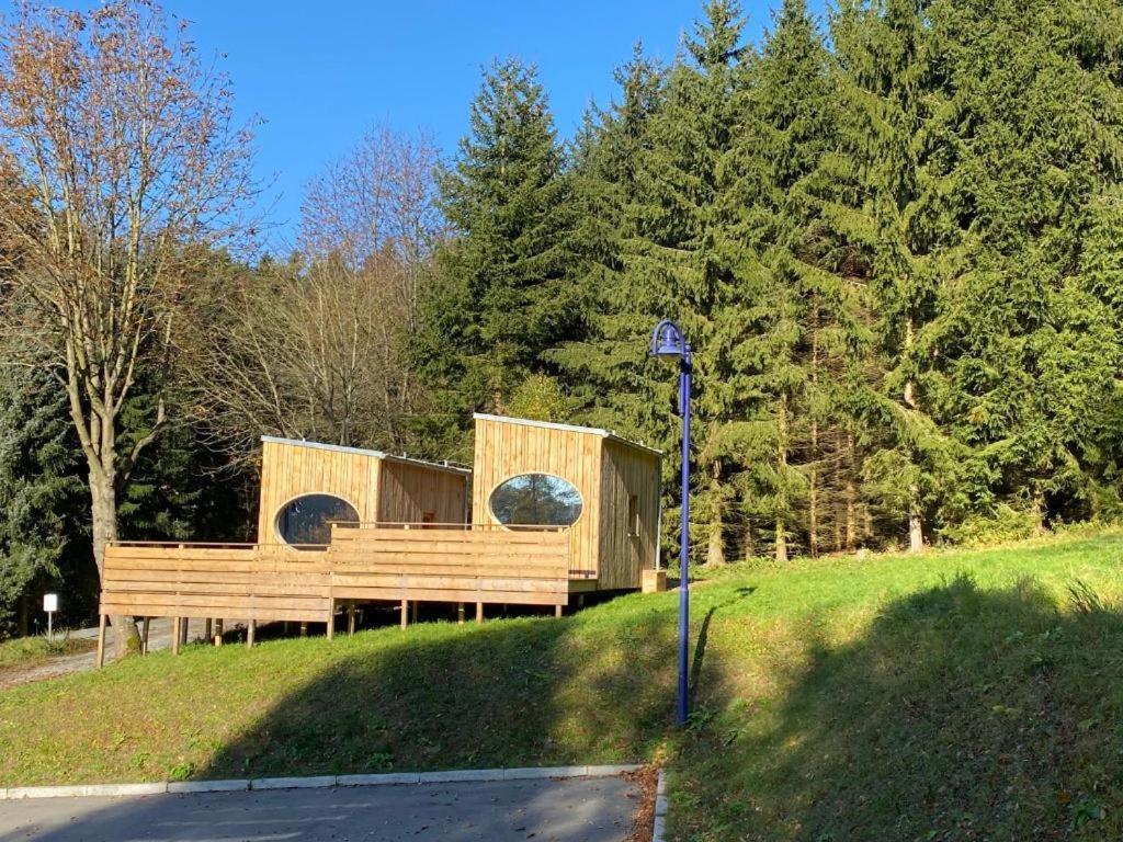 Villa Zinipi Retreat Gelenau "Eule" Esterno foto